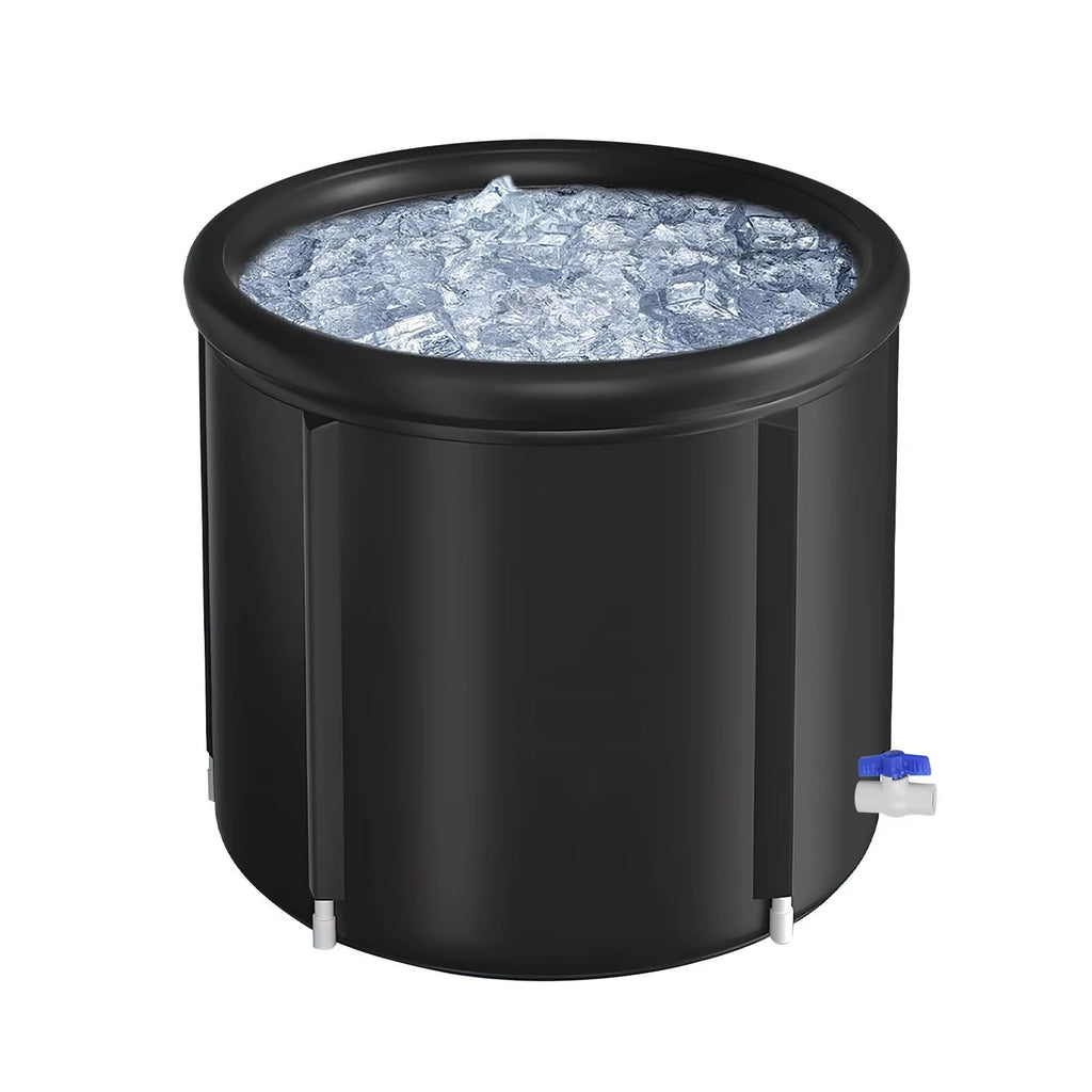 97Gal Large Size Portable Ice Bath Tub 660LBS Capacity Cold Water Therapy Plunge for Adults Athletes Recovery Outdoor Therapy