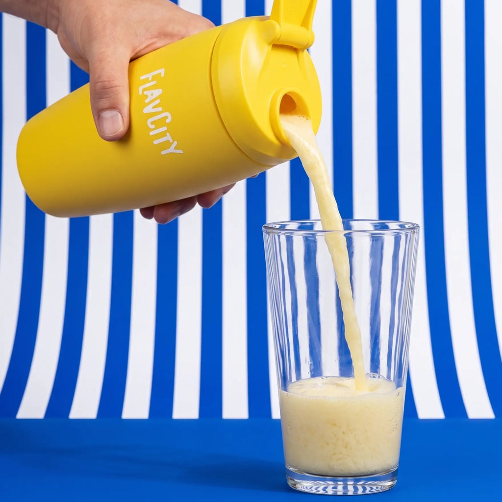 Whipped Lemonade Protein Smoothie by Flavcity Weight Watchers