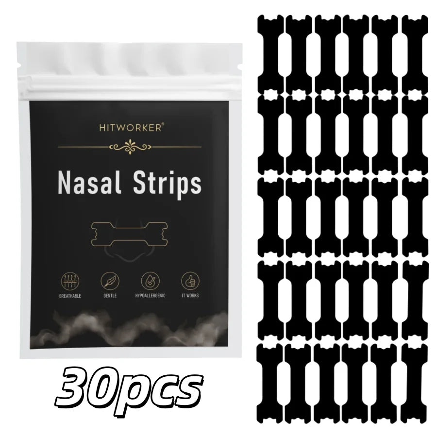Portable Black Nose Strips 10/30 Counts, Travel Size for Daily Household