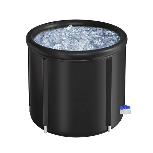 97Gal Large Size Portable Ice Bath Tub 660LBS Capacity Cold Water Therapy Plunge for Adults Athletes Recovery Outdoor Therapy