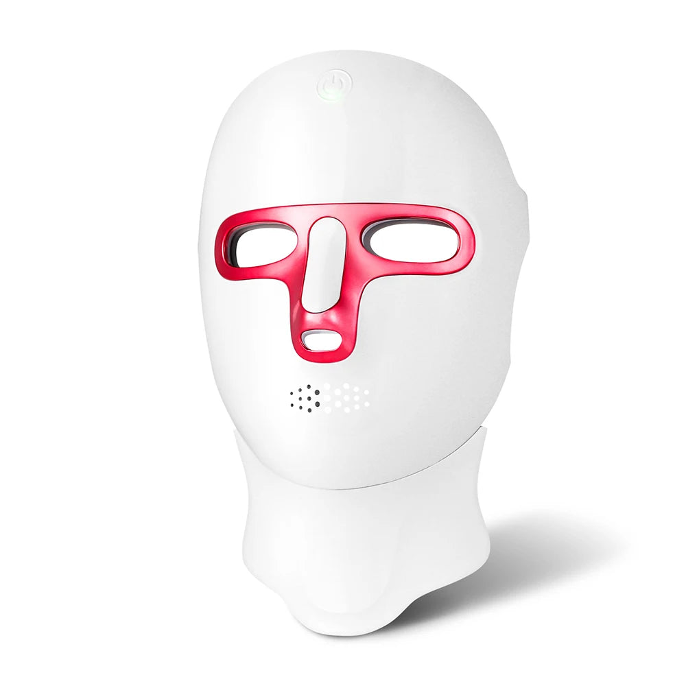 Wireless 7-Color LED Face & Neck Mask Rechargeable Photon Therapy Device