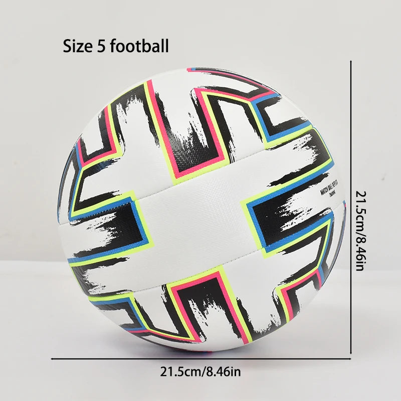 Size 5 Soccer Balls Professional High Quality Soft PU Outdoor Sports Football Training Match Futbol
