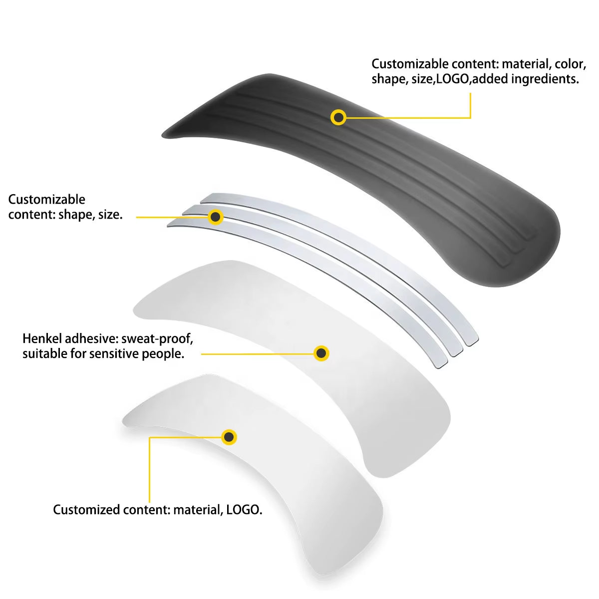 Custom Scent Pain Free Removal Sleep Strips Mouth Tape Extra Strength Snoring Nasal Strips for Breathing
