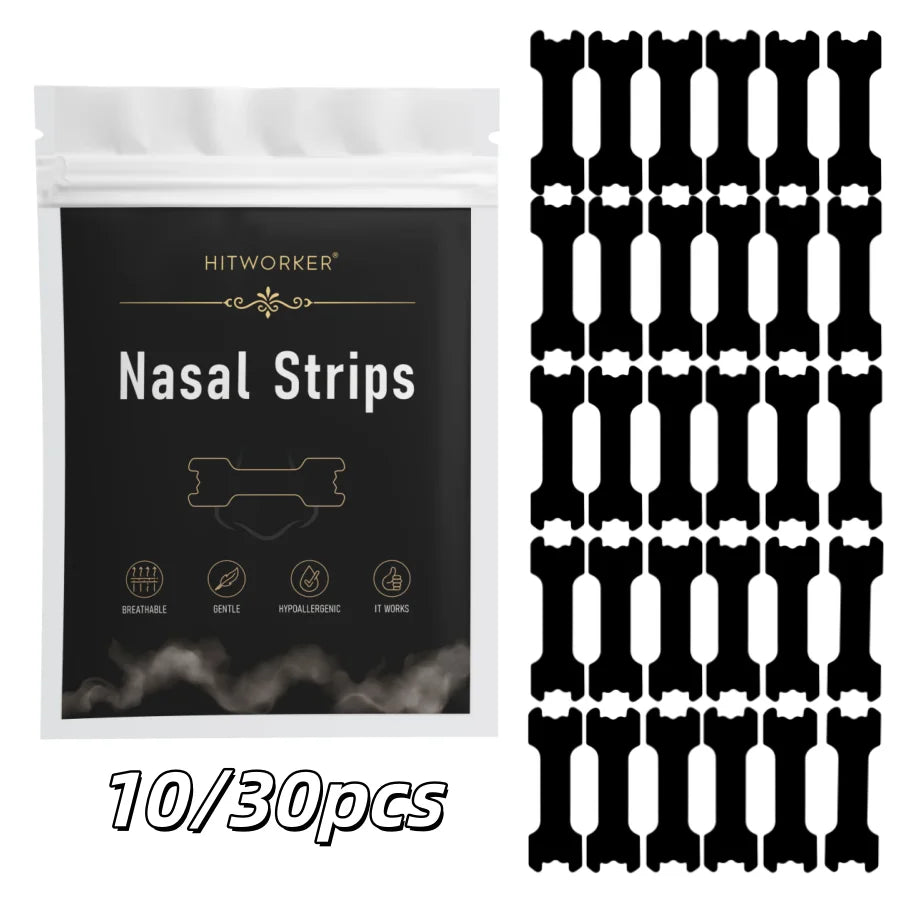 Portable Black Nose Strips 10/30 Counts, Travel Size for Daily Household